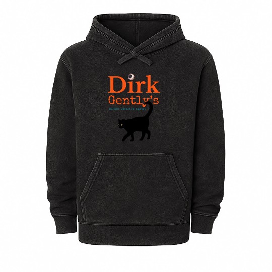 Dirk Gently Holistic Mayhem Fan Mineral Wash Hoodies