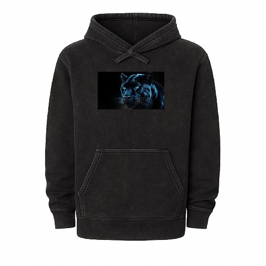 Black Panther Mineral Wash Hoodies