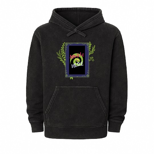 Magic is here for those who love fantasy Mineral Wash Hoodies