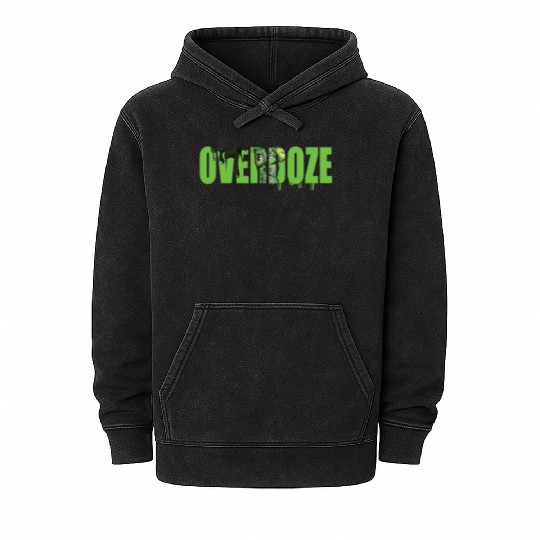 Overdose Thriller Art Print Mineral Wash Hoodies