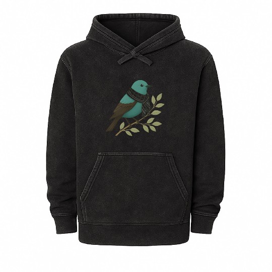 Palestine Sunbird with Keffiyeh and Olive Branch Mineral Wash Hoodies