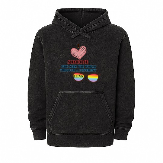 Neurodiversity, Autism Acceptance appearal/gift Mineral Wash Hoodies