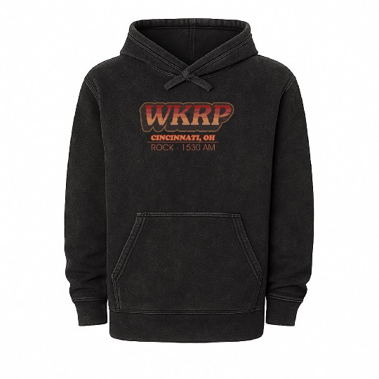 WKRP Cincinnati, Ohio Mineral Wash Hoodies