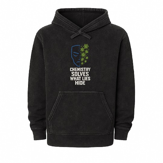 Forensic Chemist Crime Lab Toxicology Science Mineral Wash Hoodies