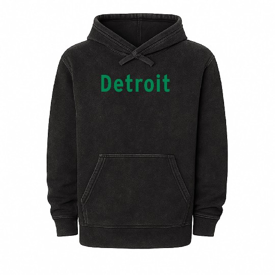 Detroit Mineral Wash Hoodies
