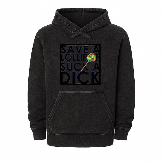 Save A Lollipop Mineral Wash Hoodies