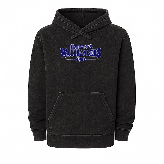 Harvey Wallbanger's Milwaukee 1982 Mineral Wash Hoodies