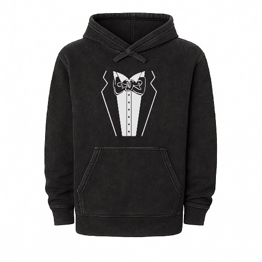 tuxedo Mineral Wash Hoodies