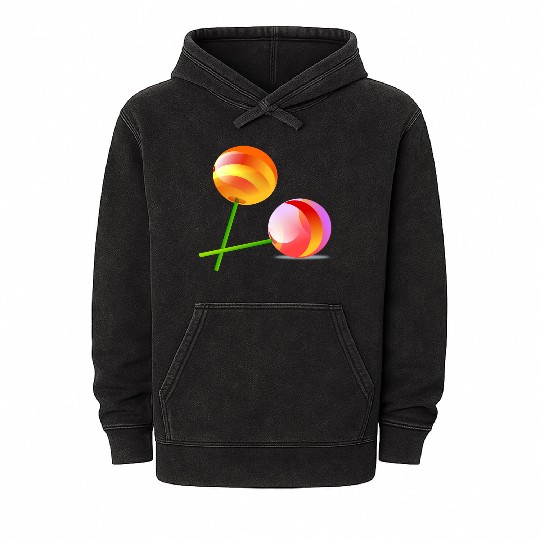 lollipop Mineral Wash Hoodies