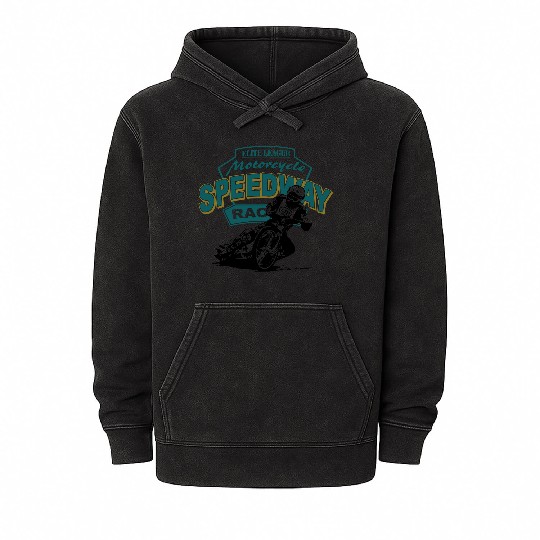 Speedway Racing Mineral Wash Hoodies
