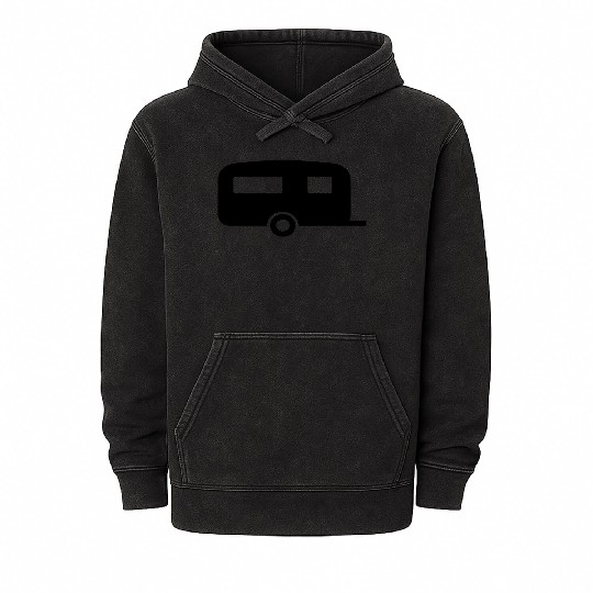 Camper, Caravan, Trailer Mineral Wash Hoodies