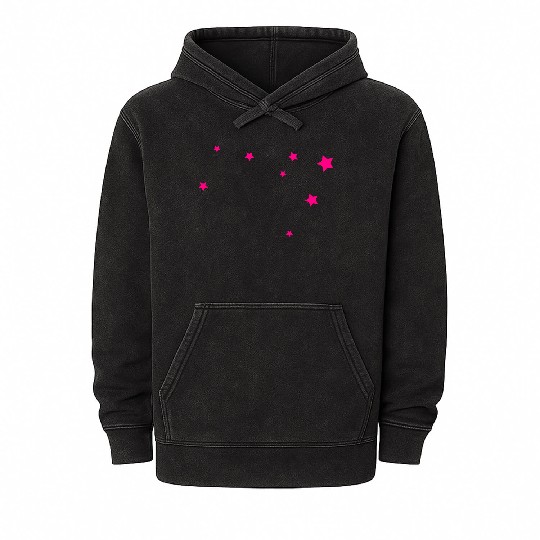 Stars, Pink, Bling Bling, Hen Nights Mineral Wash Hoodies