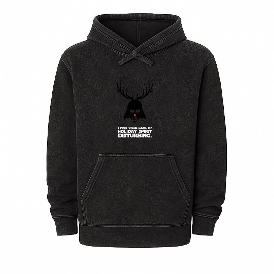 Star Wars Darth Vader Christmas Mineral Wash Hoodies