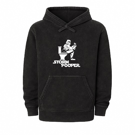 Storm Trooper Pooper Mineral Wash Hoodies