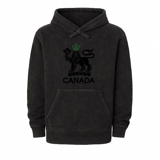 Commander-in-Chief of the Canadian Armed Forces Mineral Wash Hoodies