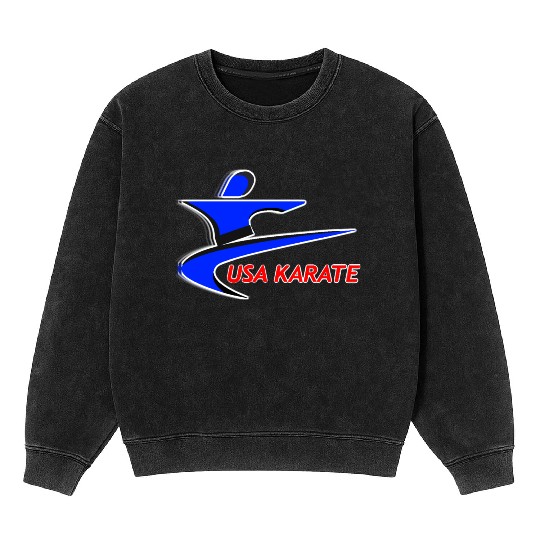 Team USA Karate Mineral Wash Sweatshirts