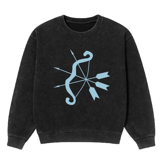 cupid bow Mineral Wash Sweatshirts