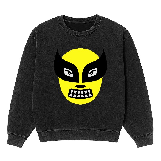 Sport vectorstock 1978393 Wrestling Maske 014 Mineral Wash Sweatshirts