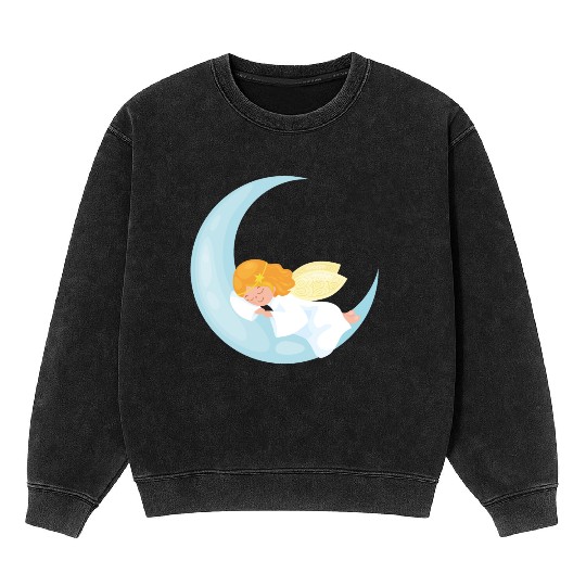 angel Mineral Wash Sweatshirts