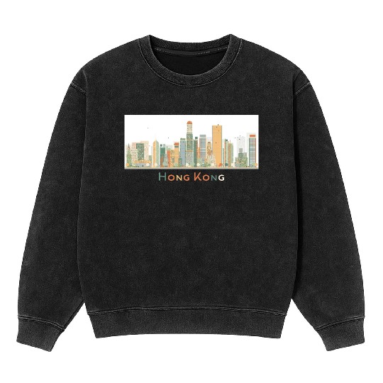 hongkong Mineral Wash Sweatshirts