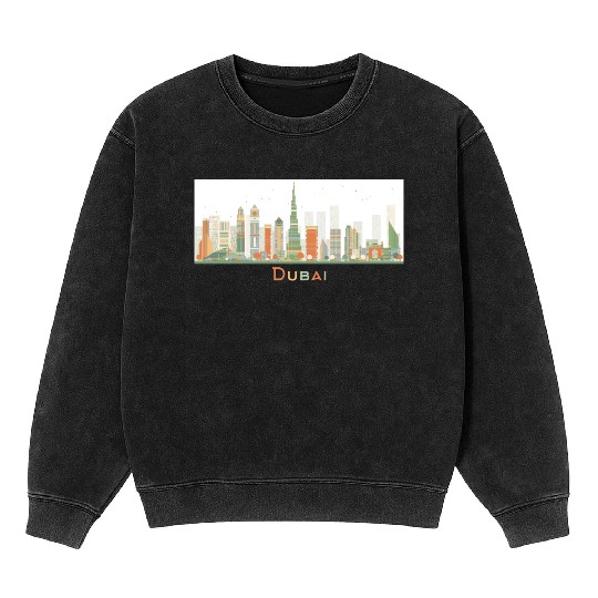 dubai Mineral Wash Sweatshirts