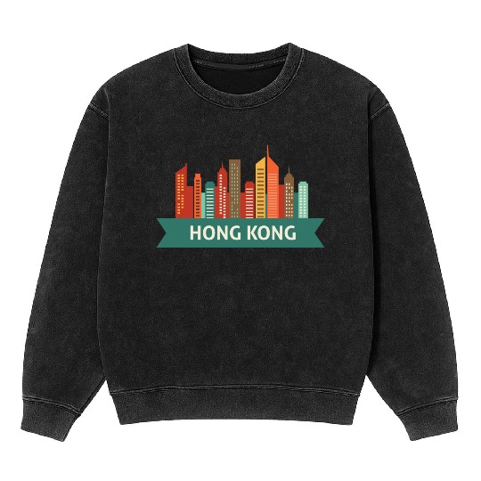 hongkong Mineral Wash Sweatshirts