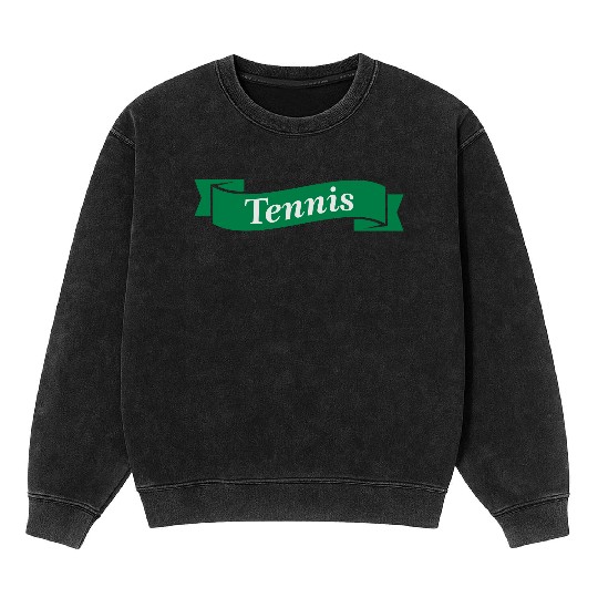 tennis logo Mineral Wash Sweatshirts