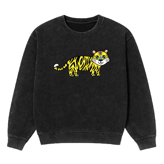 Tiger Kid Mineral Wash Sweatshirts