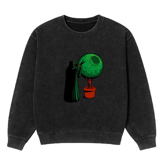 Funny Star Wars Darth Vader Gardener Mineral Wash Sweatshirts
