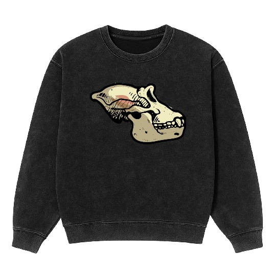 ape skull Mineral Wash Sweatshirts