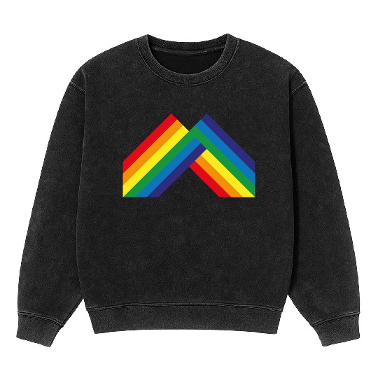 Rainbow bridge Mineral Wash Sweatshirts