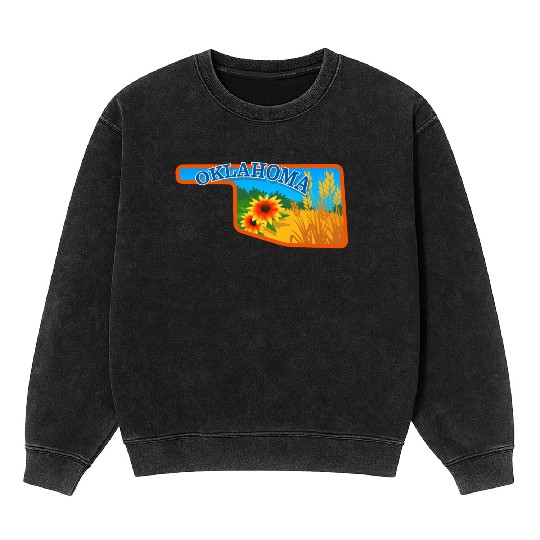 Oklahoma Mineral Wash Sweatshirts