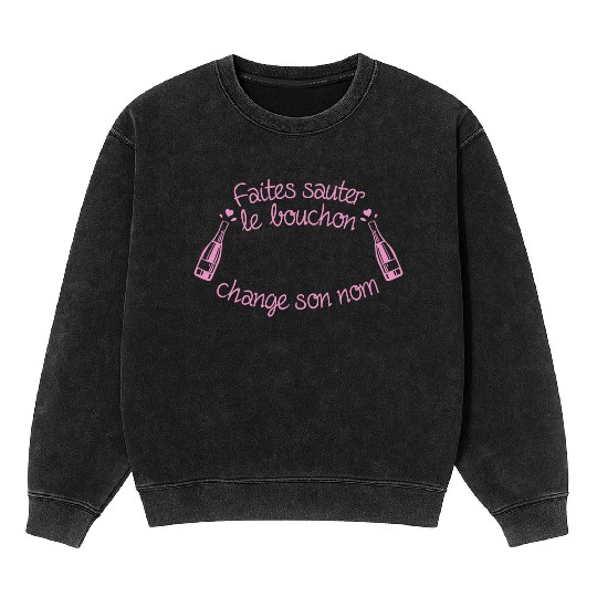 Champagne Mineral Wash Sweatshirts