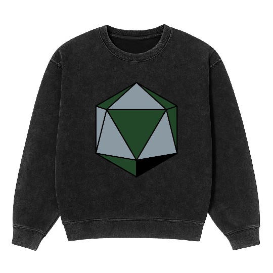 platonic solid Mineral Wash Sweatshirts