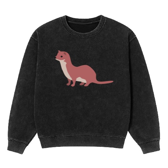 weasel Mineral Wash Sweatshirts