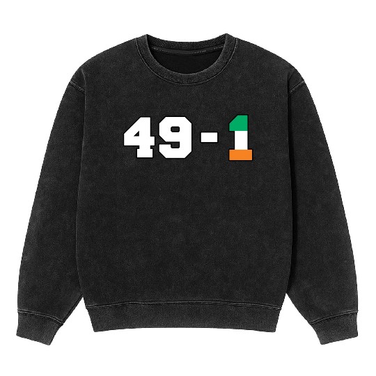 49-1, Conor McGregor vs Floyd Mayweather Mineral Wash Sweatshirts
