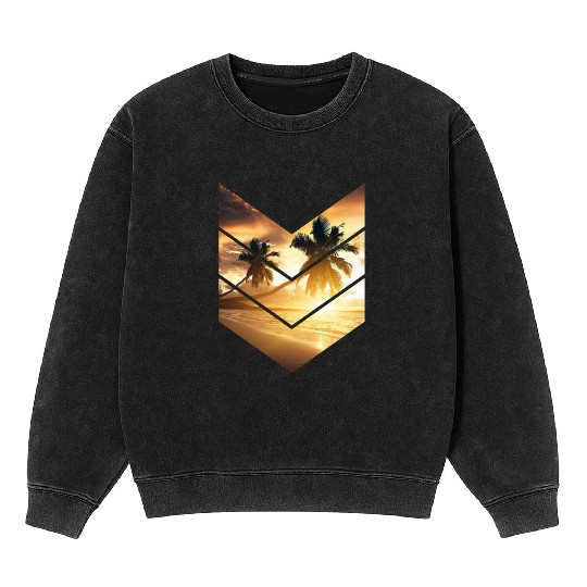 California Dream Mineral Wash Sweatshirts
