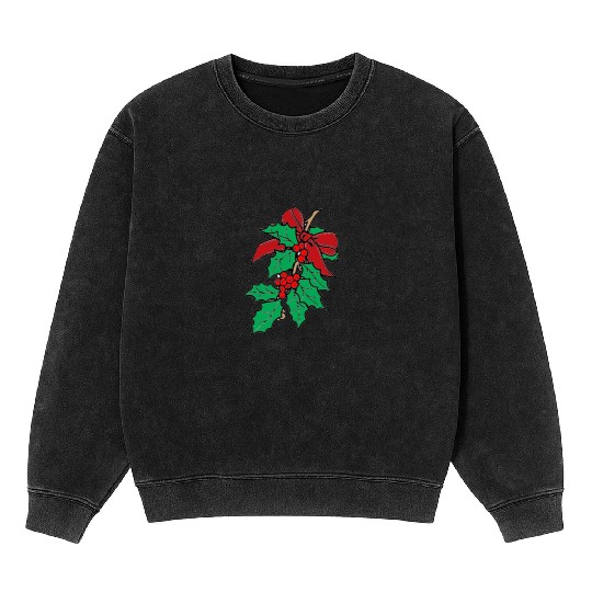 Mistletoe Mineral Wash Sweatshirts