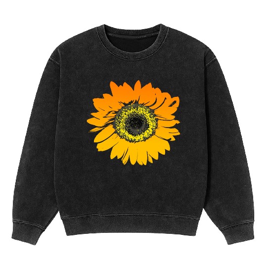 Sunflower Mineral Wash Sweatshirts