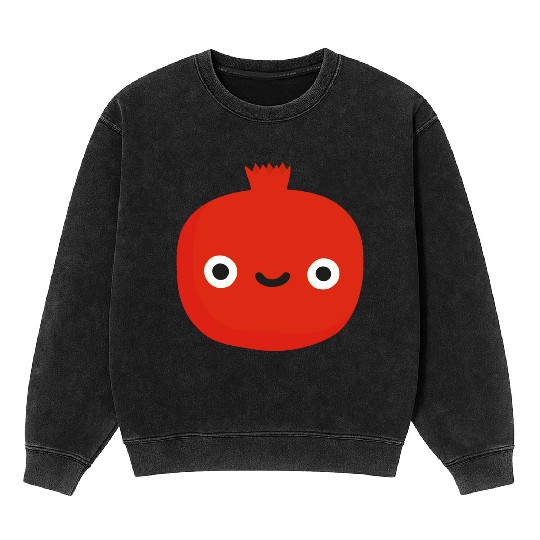 Pomegranate Mineral Wash Sweatshirts