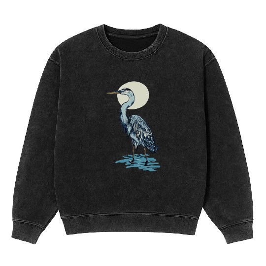 Heron Moon Mineral Wash Sweatshirts
