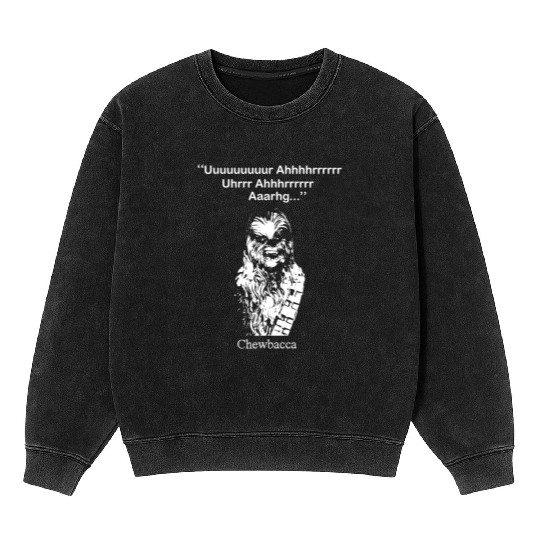 Chewbacca T - Mineral Wash Sweatshirts - Star Wars fan