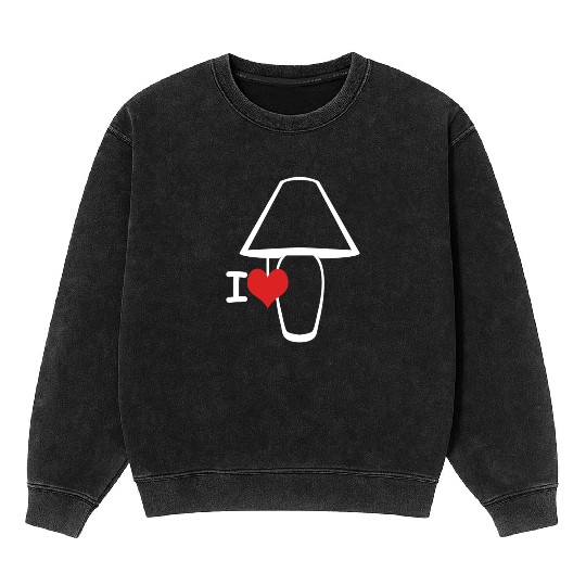 I Love Lamp Mineral Wash Sweatshirts