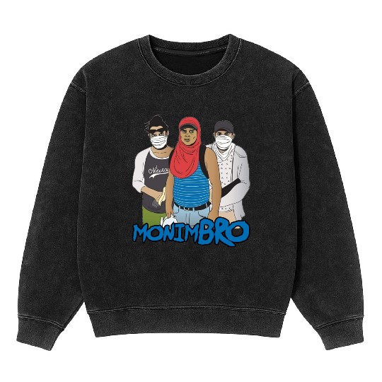 Monimbo Indigenous people of Nicaragua Mineral Wash Sweatshirts