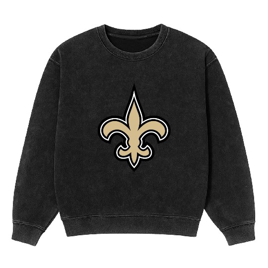 New Orleans Fleur de Lis Mineral Wash Sweatshirts
