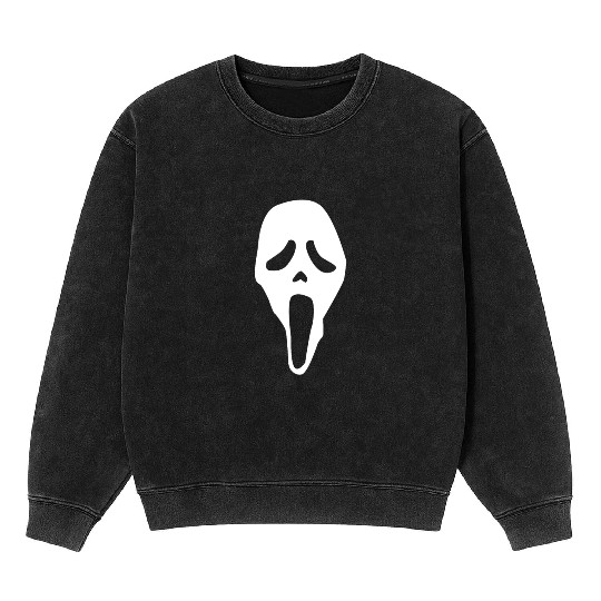 Scream Ghostface Fan Mineral Wash Sweatshirts