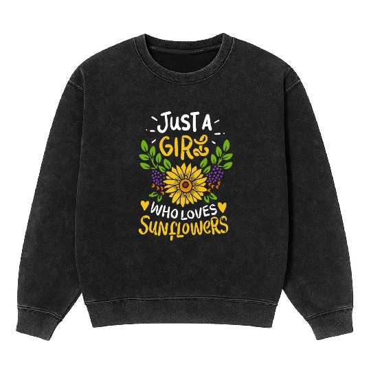 Sunflower Mineral Wash Sweatshirts