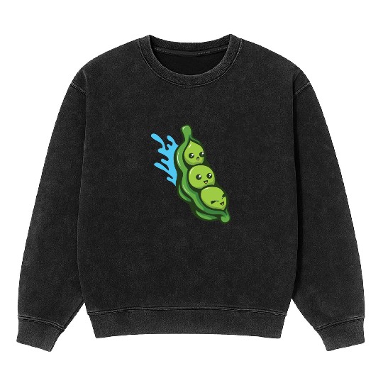 Peas Surfing Mineral Wash Sweatshirts