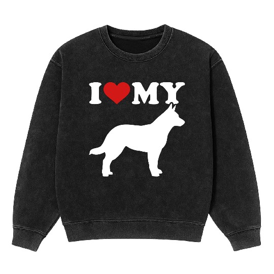 Australian Cattle Dog Mineral Wash Sweatshirts