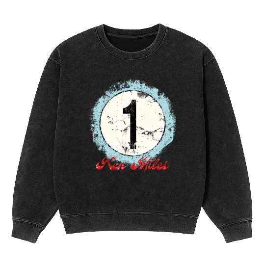 Ken Miles Rugged Number Mineral Wash Sweatshirts